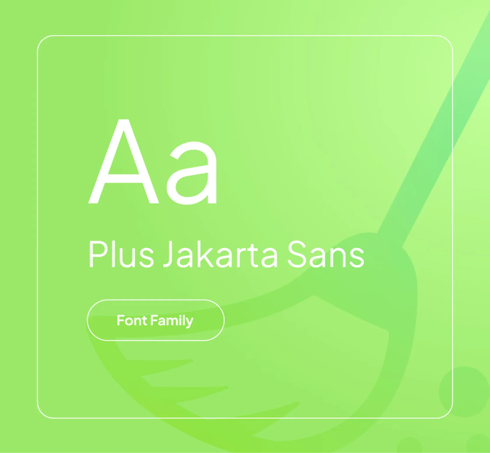 Typografia Plus Jakarta Sans