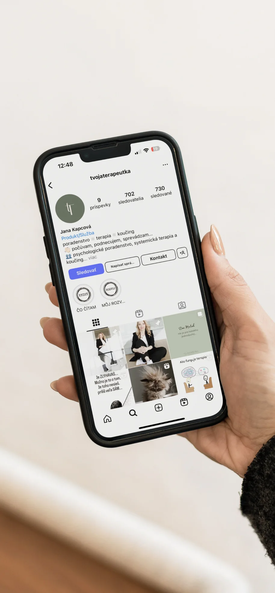 Instagram na mobile