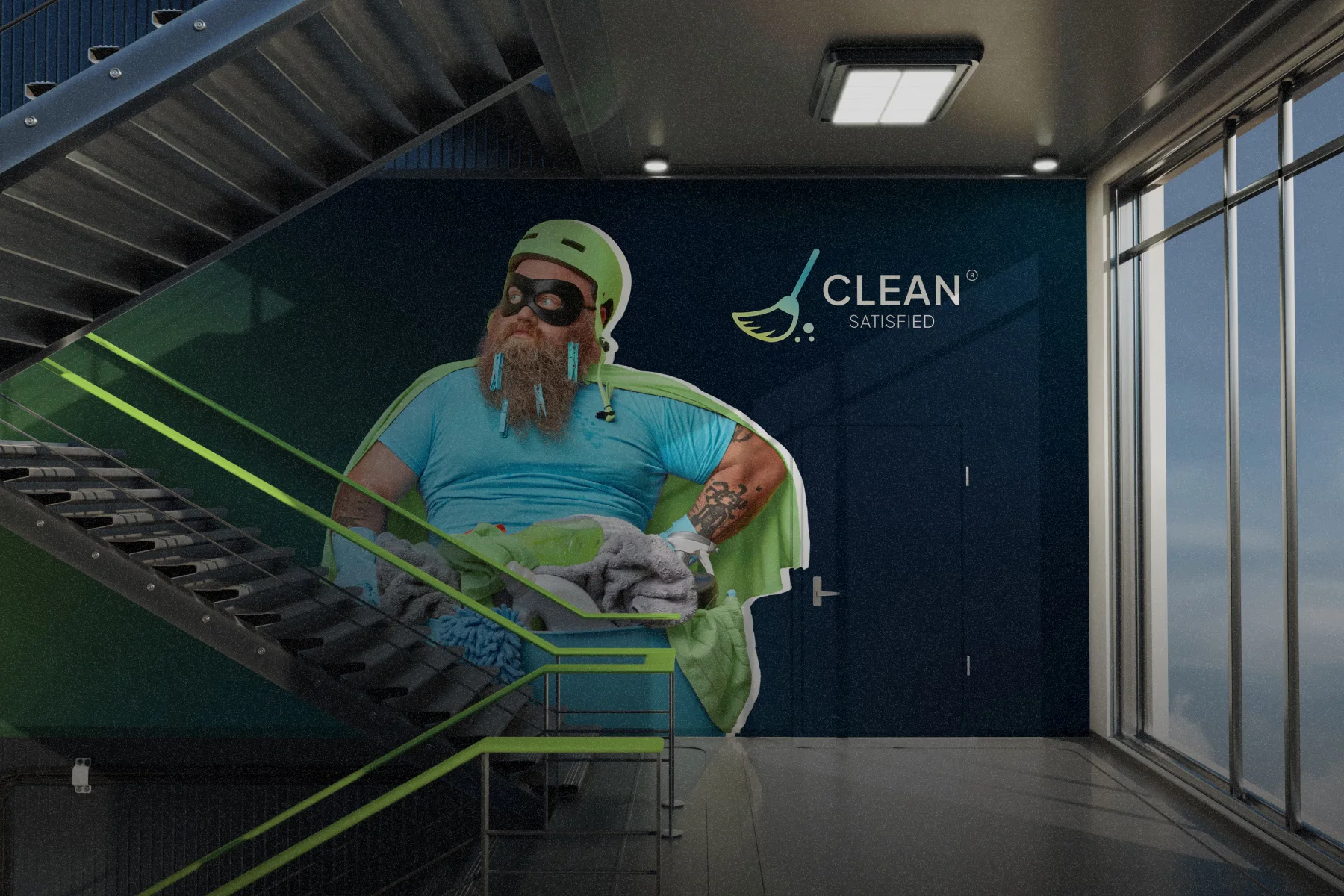 Kampaň Clean Satisfied v interiéri