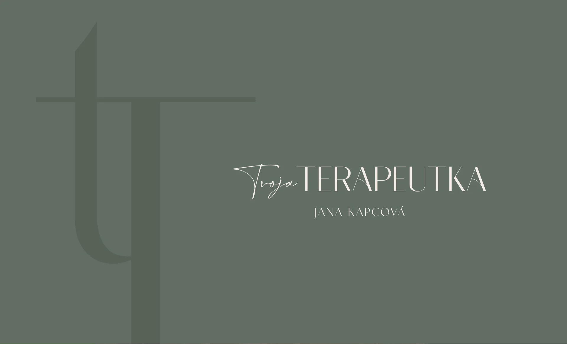 Logo Tvoja terapeutka