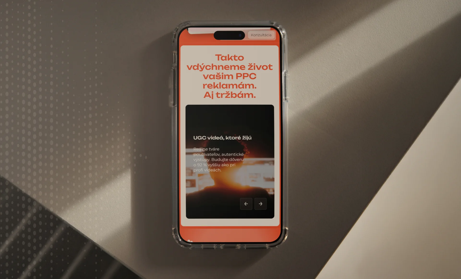 Web Pulzari na mobile